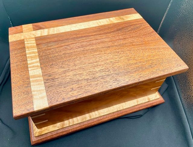 Cherry/Walnut/Flame Maple Jewelry Box