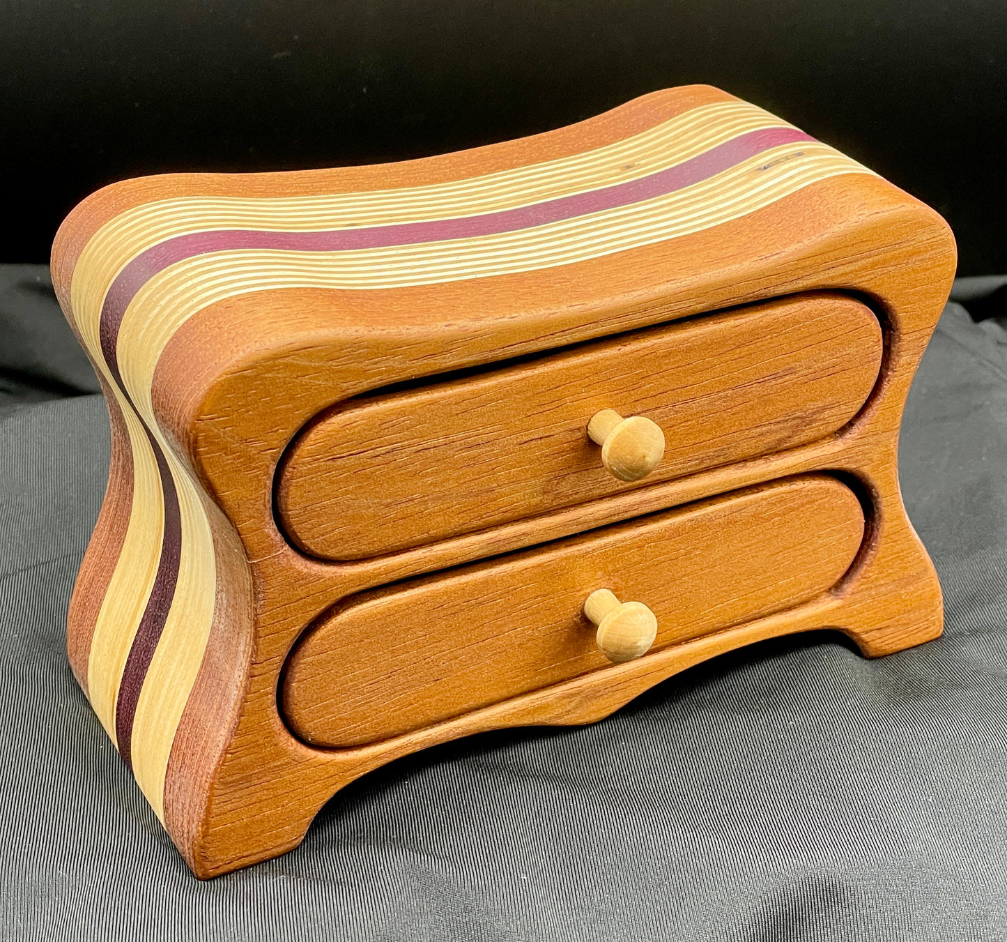 Two drawer jewelry box