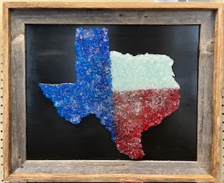 La quintaesencia de Texas con estrella móvil (brillo)