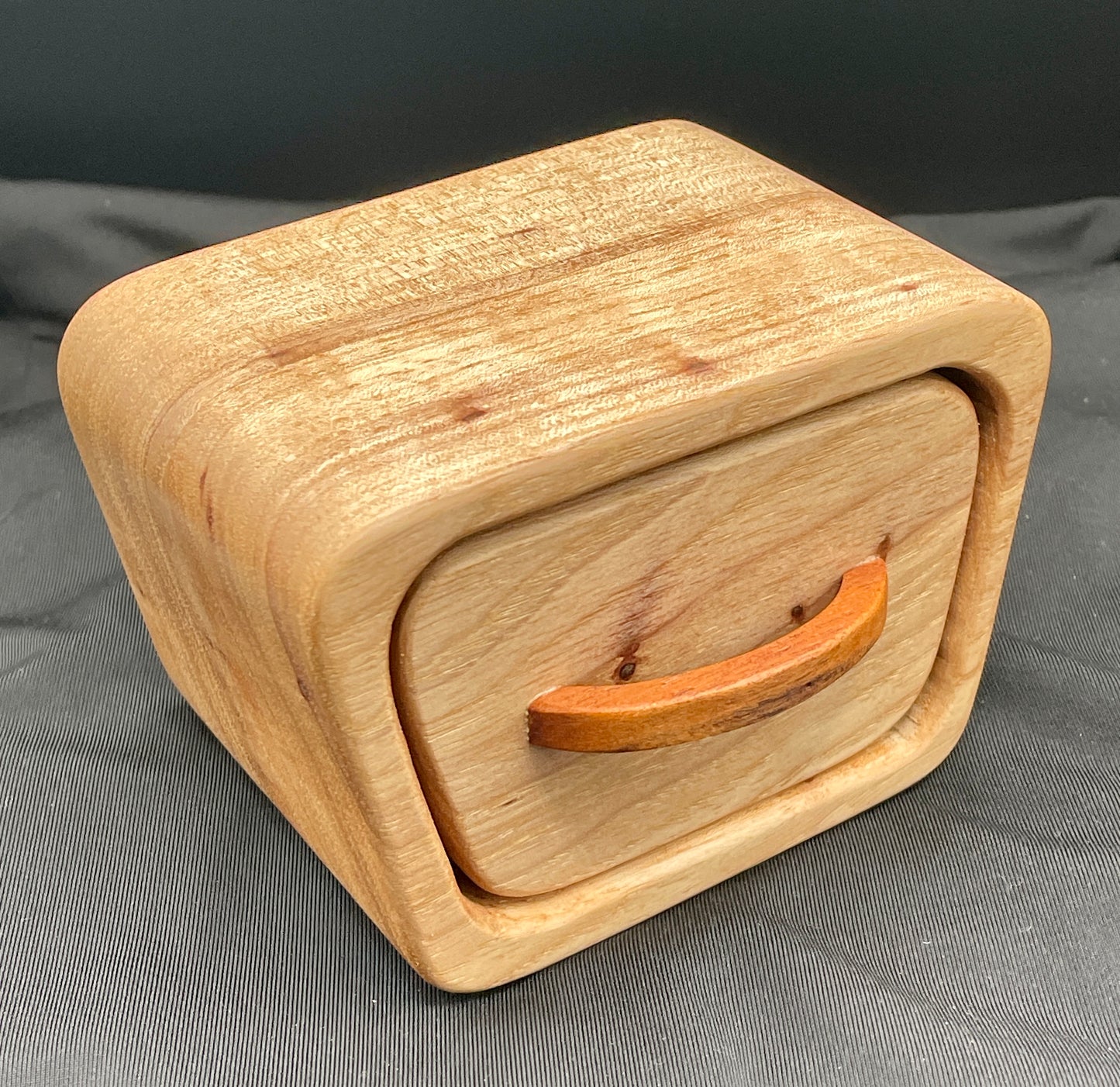 Pecan/Rosewood jewelry box