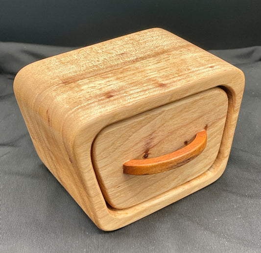 Pecan/Rosewood jewelry box