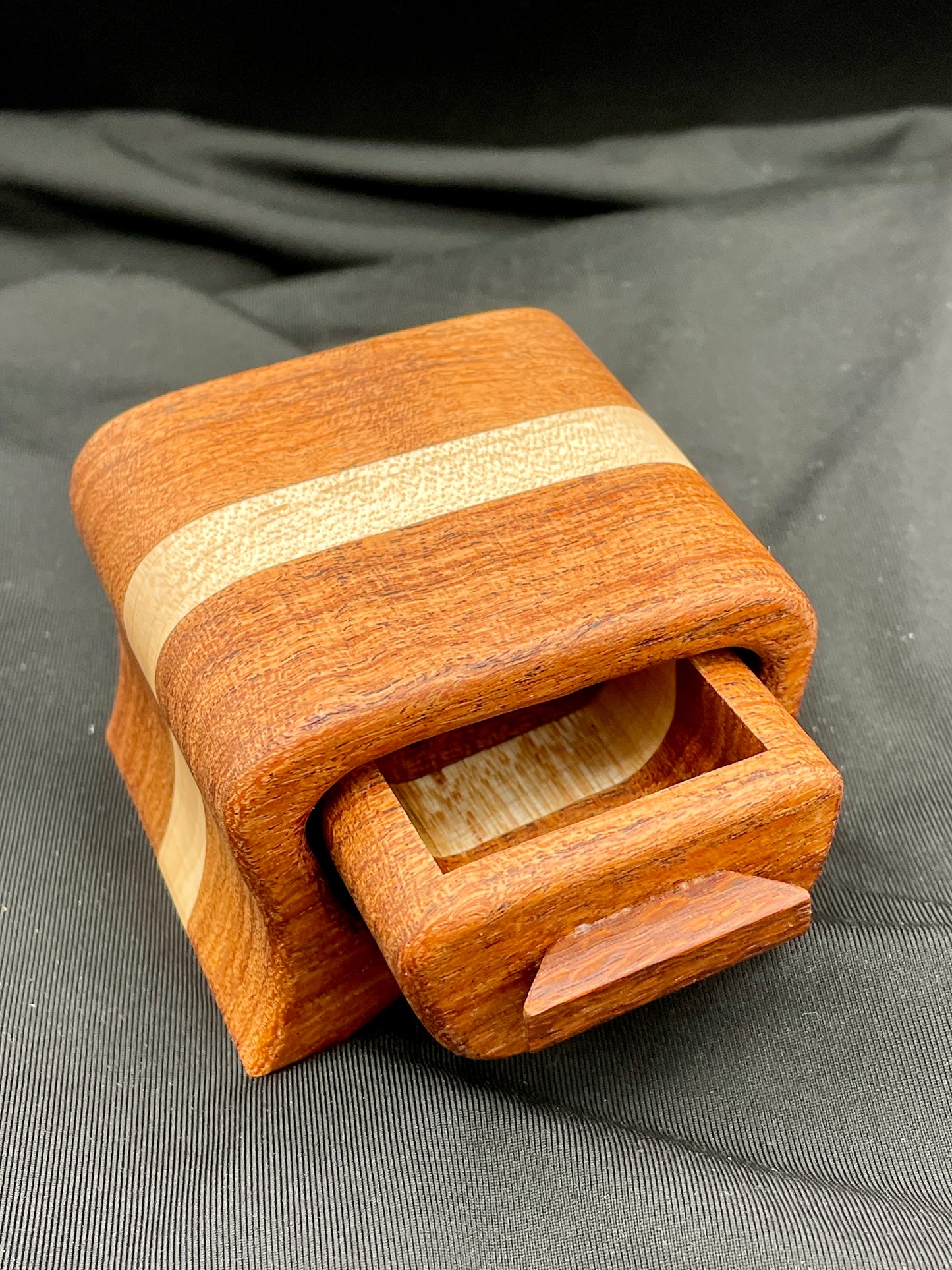Mesquite/maple mini jewelry box