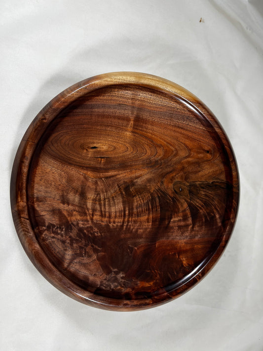 Black Walnut Plate