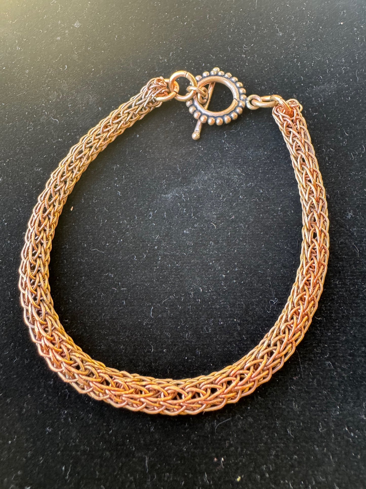 Copper Viking bracelet