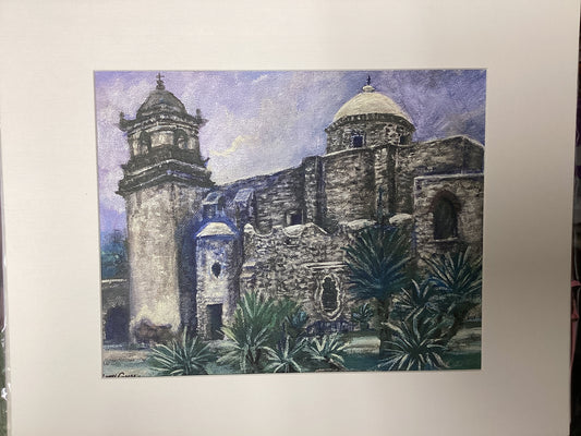 Impresión enmarcada de la Misión San José