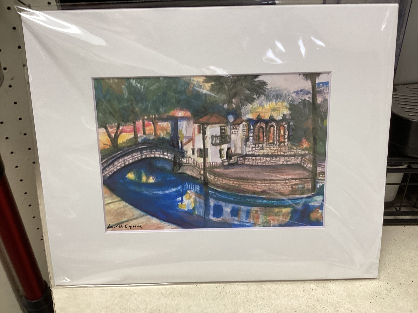 Arneson Theater Matted Print 6/29