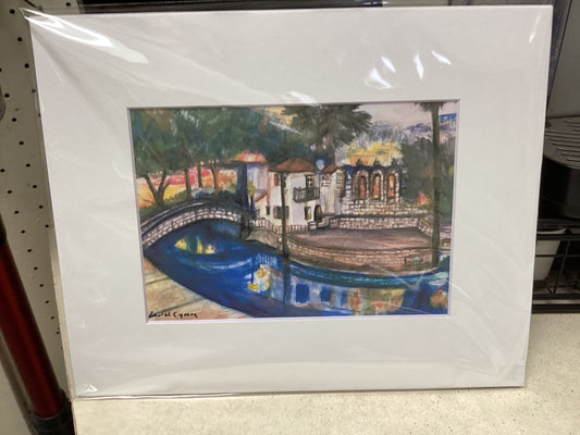 Arneson Theater Matted Print 6/29