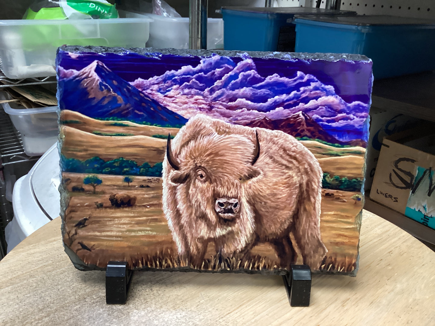 Majestic Bison Slate