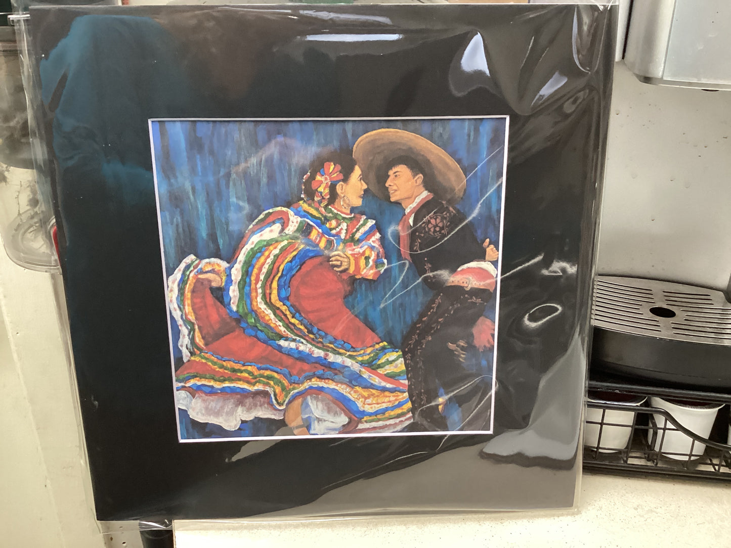 Folorica Dancers Matted Print A29