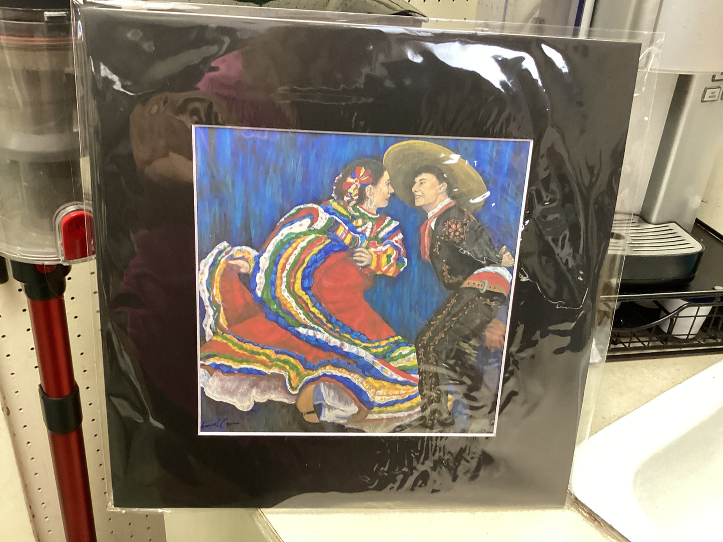 Folklorica matted print 8/4