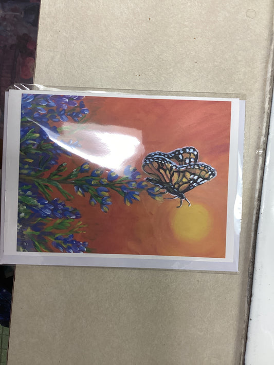 Monarch Butterfly card 6/16