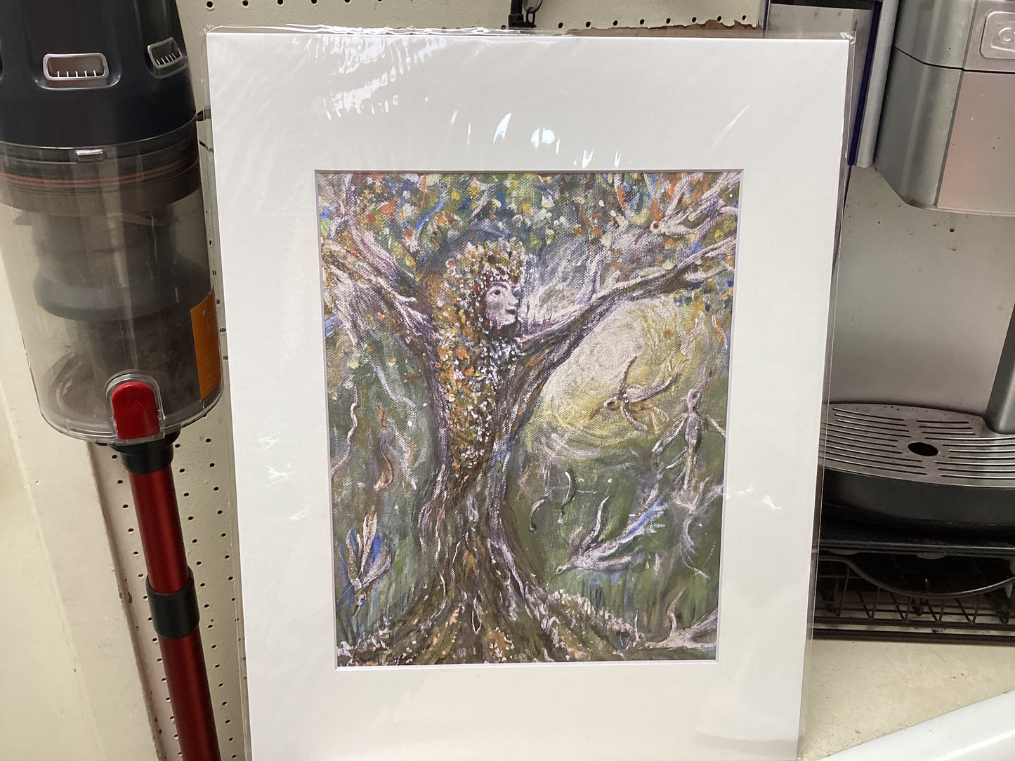 Woman Reborn Matted Print 9/16