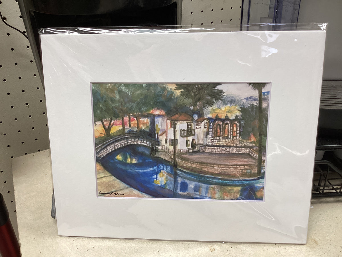 Arneson Theater Matted Print 9/17