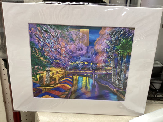 Casa Rio matted Print m8 w