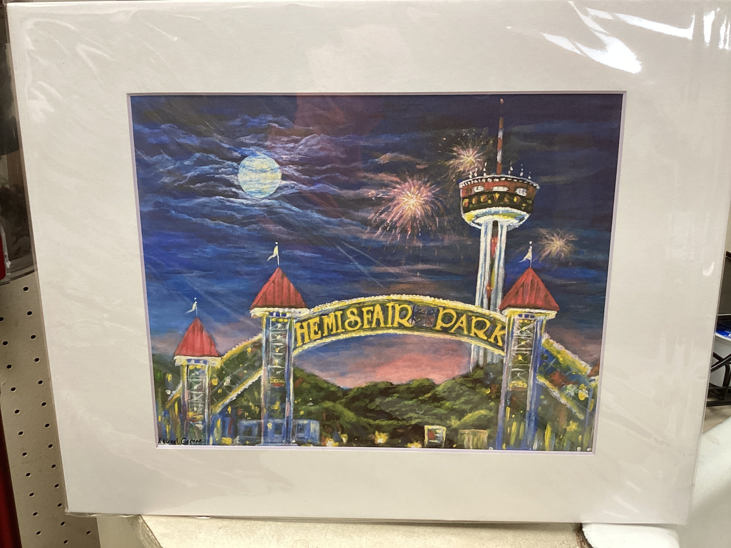 Hemis Fair Matted Print M8