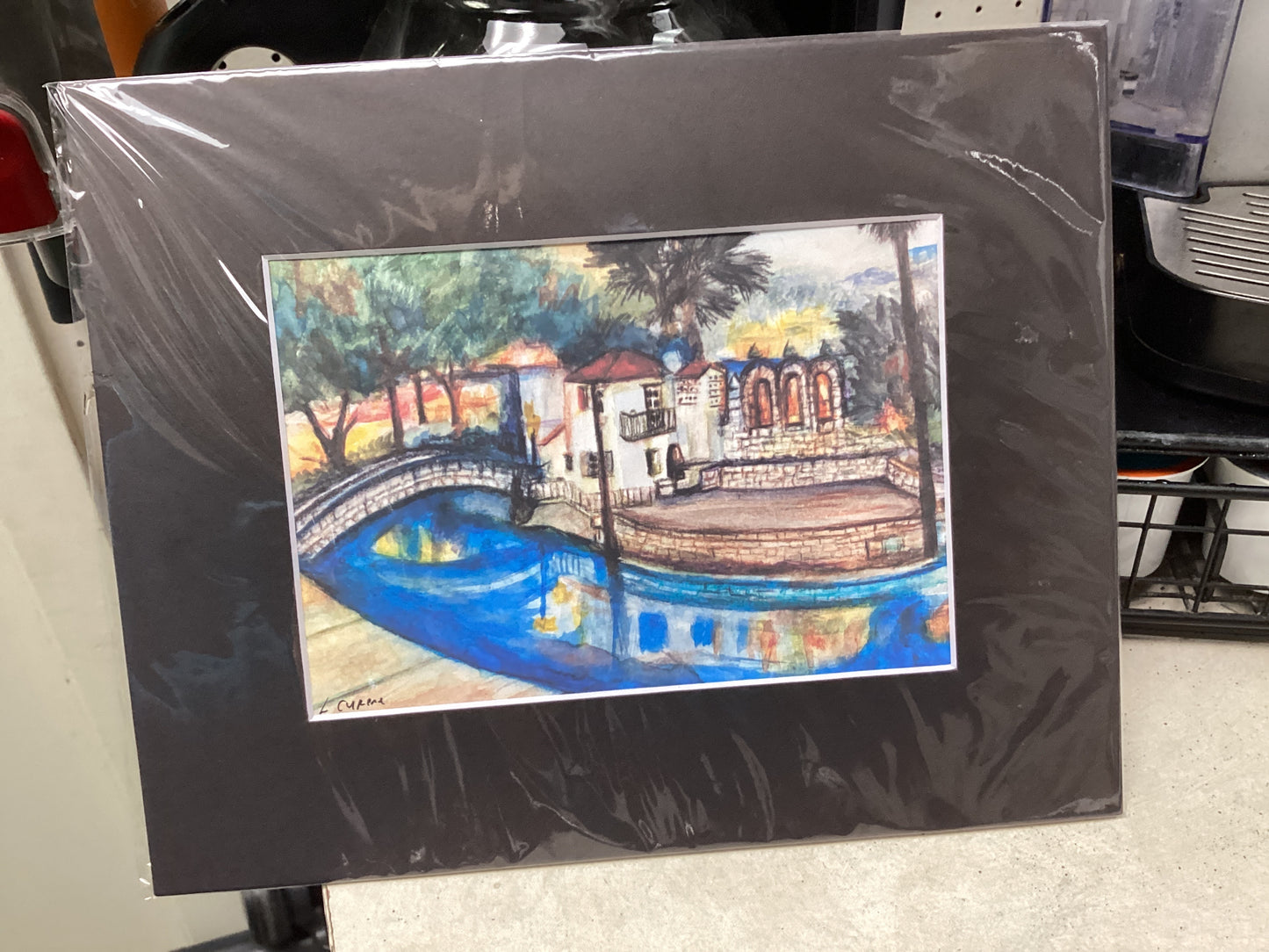 Arneson Theare Matted Print