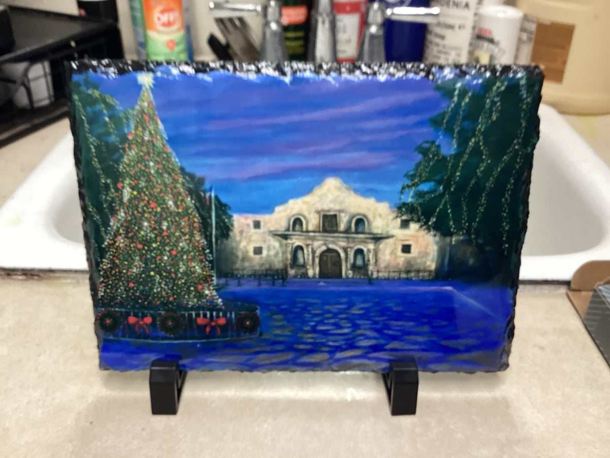 Alamo Christmas Slate 10/7