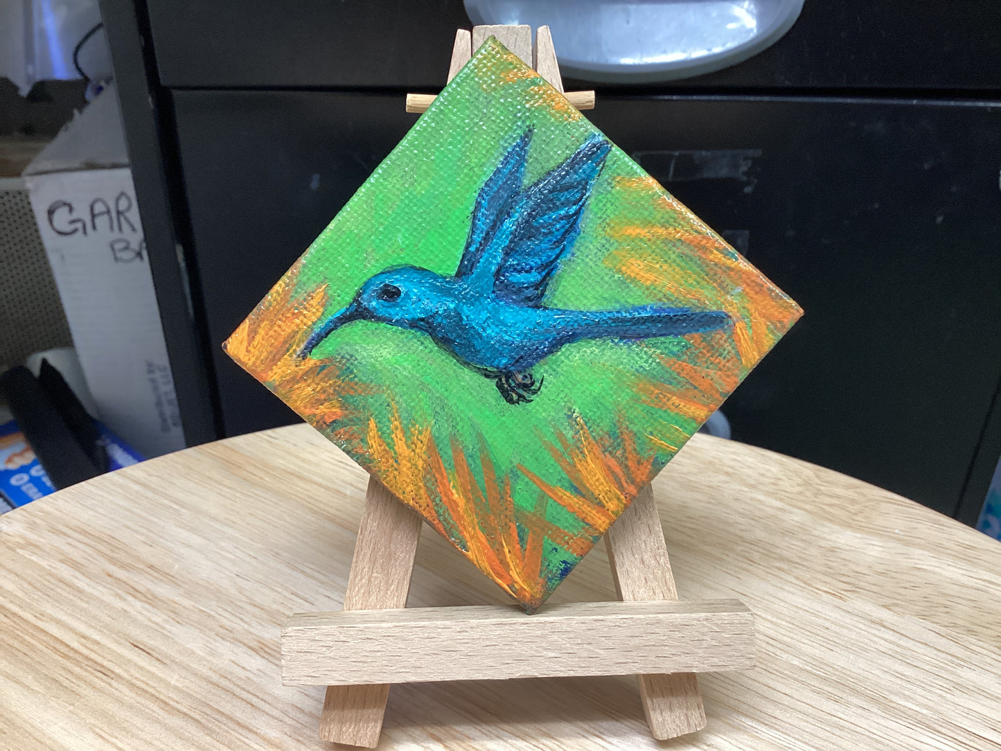 Humming Bird painting