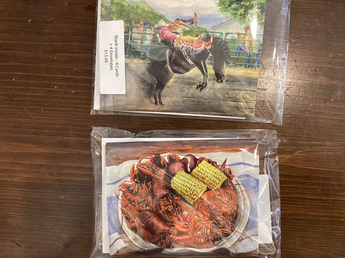 (2) “Crawfish” y (2) “Boncaster”