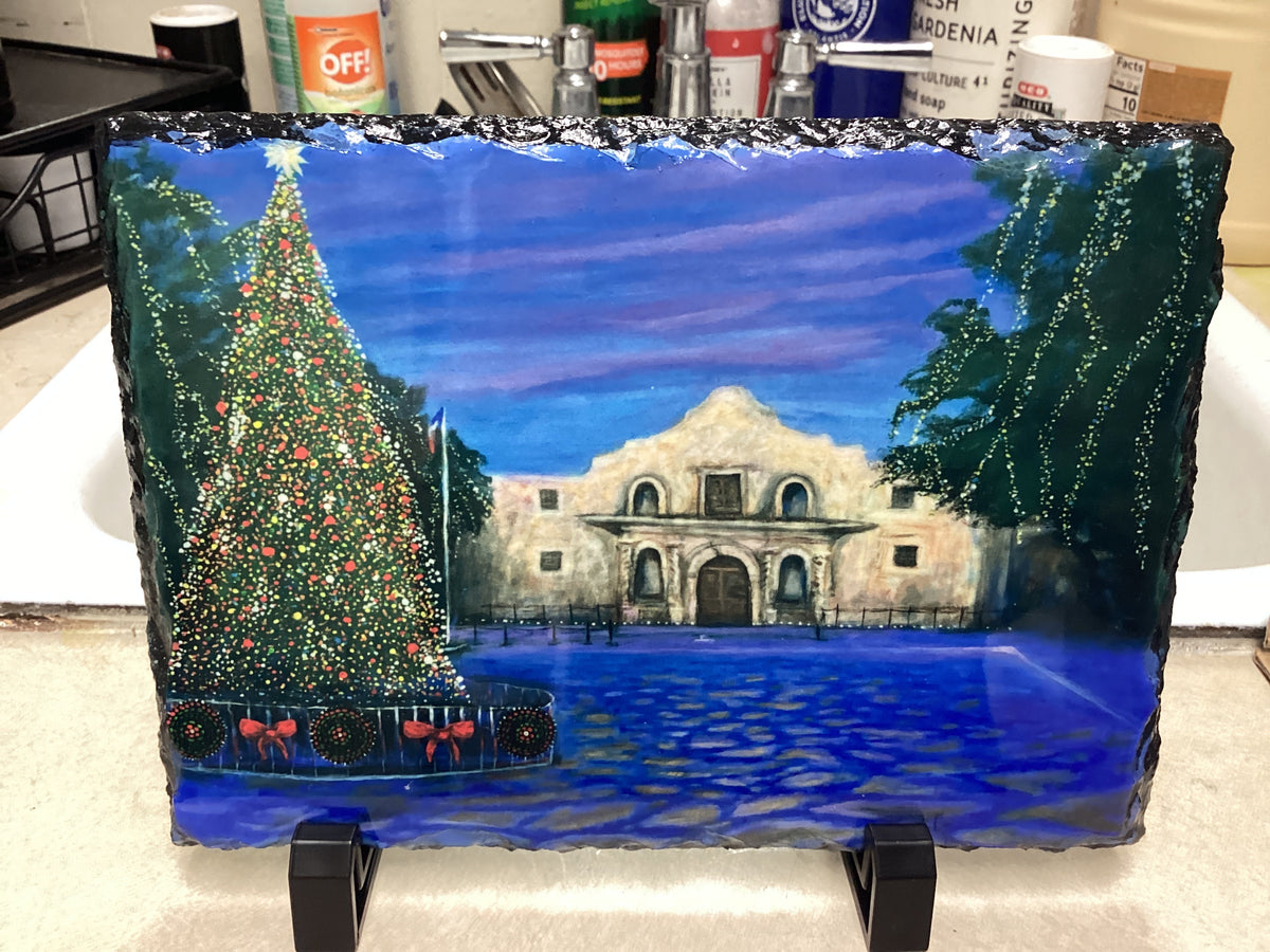 Alamo Christmas Slate 10/7