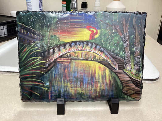 Riverwalk Christmas Slate 7/23