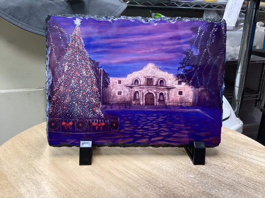 Alamo Christmas Slate