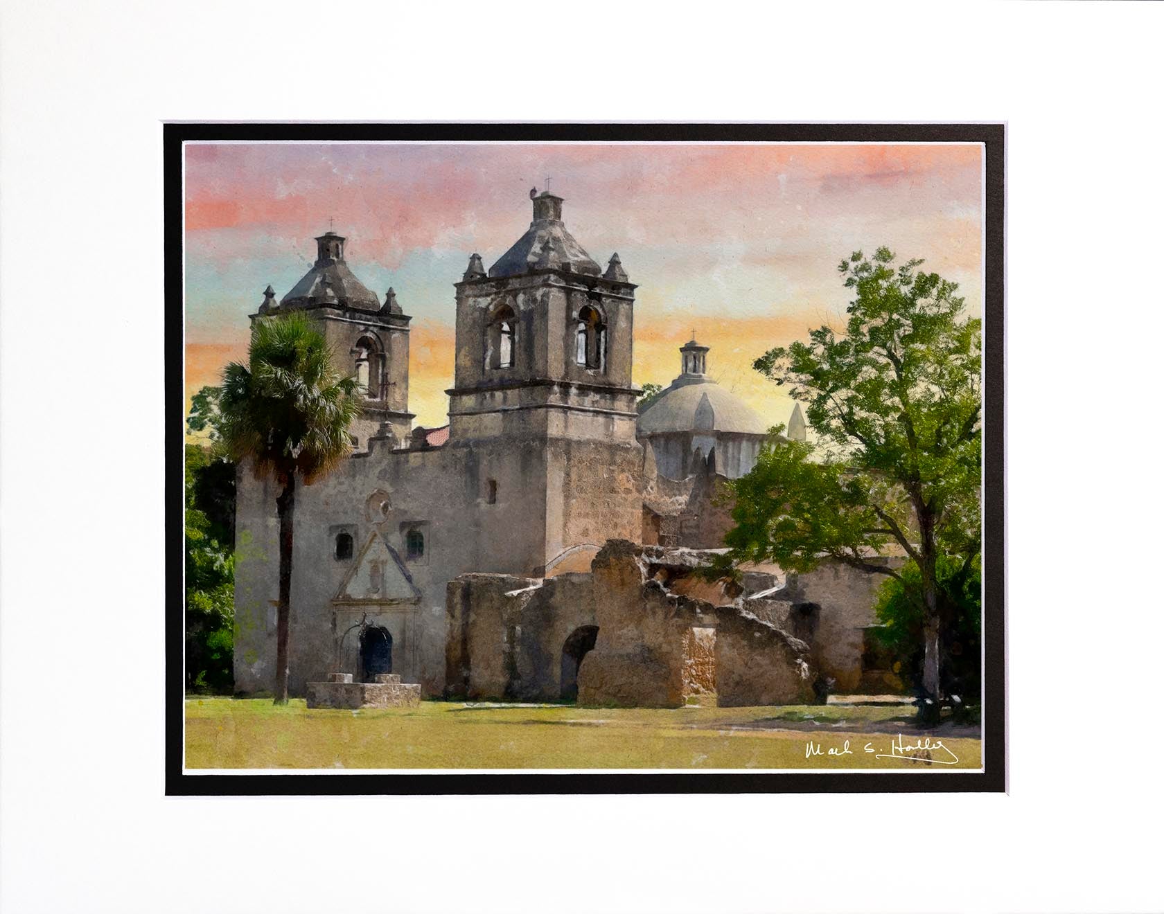 Mission Concepcion #2 11x14 – River Art Gallery