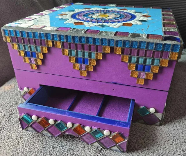 Purple Mandala Box