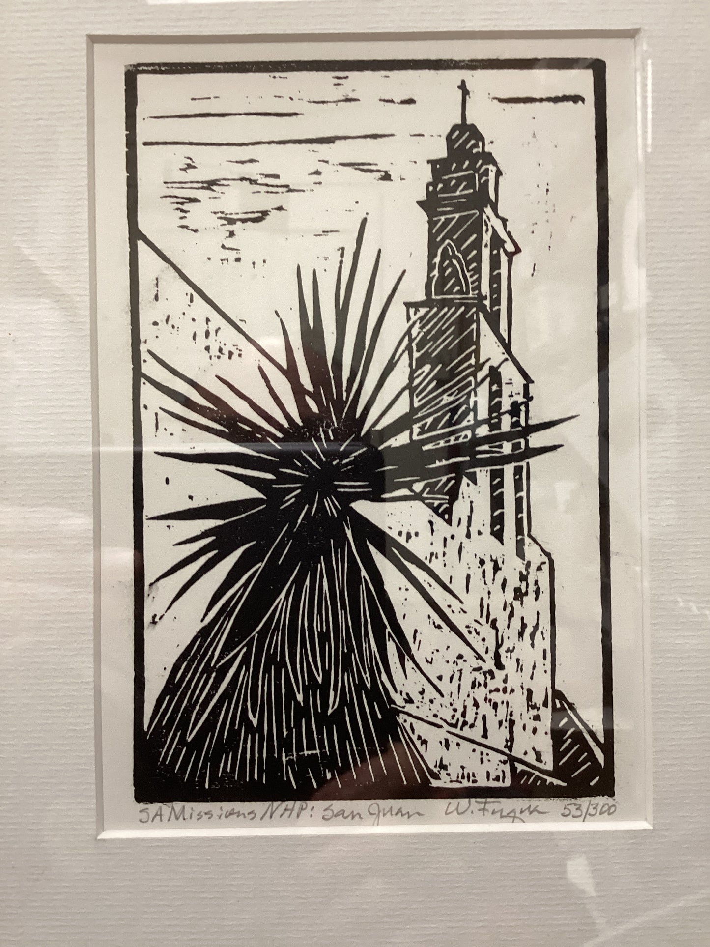 SA Missions NHP: San Juan (Framed)